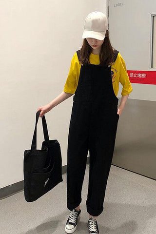Loose Slim Ankle Length Jumpsuit