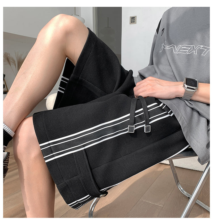 Casual Side Striped Men Shorts Pants