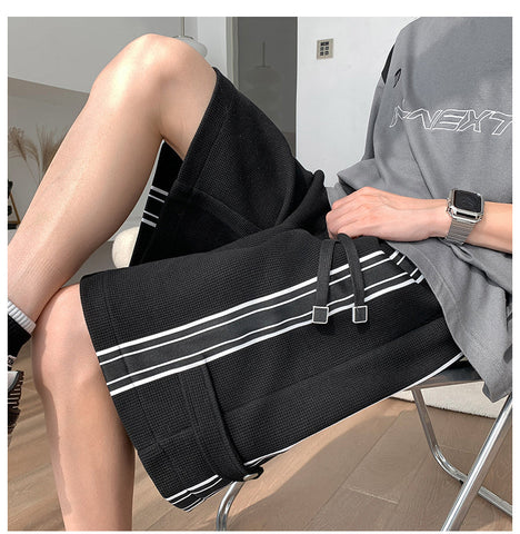Casual Side Striped Men Shorts Pants