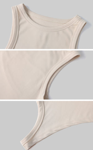 Asymmetrical vest with skirt & pleated skirt set