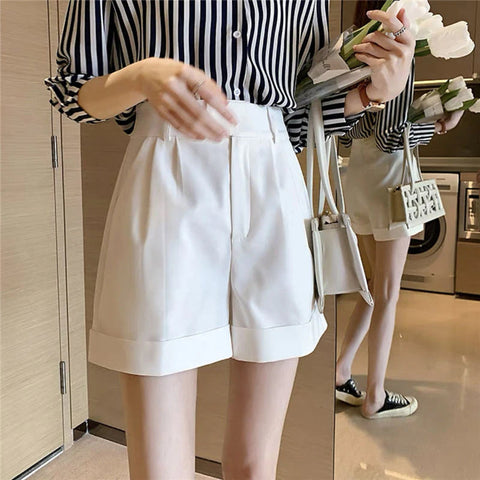 Wide Leg Loose Casual Shorts Pants