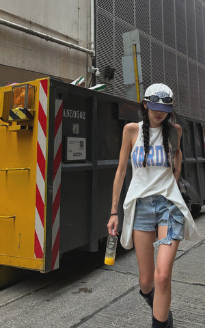 Utility Denim Shorts with 3D Pocket Detailing