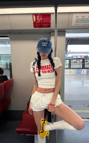 Fitted Cropped T-Shirt