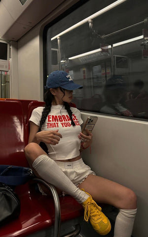 Fitted Cropped T-Shirt