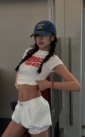 Fitted Cropped T-Shirt