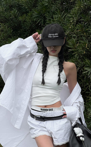 Oversized Shirt & Lace Trim Shorts Set