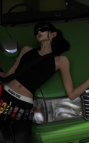 Ribbed Racerback Tank Top