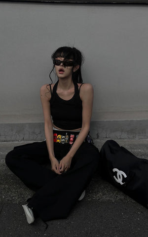 Ribbed Racerback Tank Top