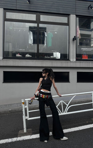 Ribbed Racerback Tank Top