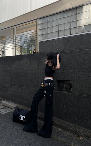 Ribbed Racerback Tank Top