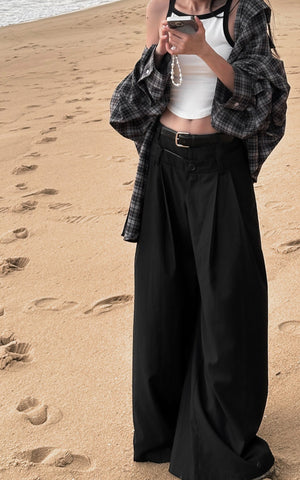 Oversized Plaid Shirt Jacket
