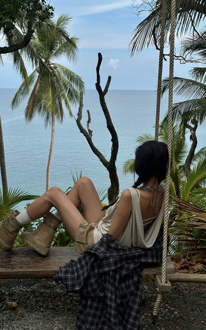 Two-Piece Drape Tank Set