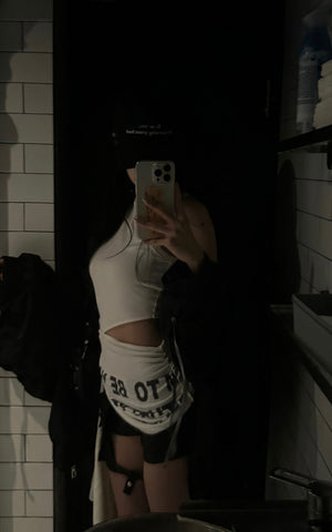 Asymmetrical Strap Vest