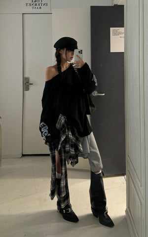 Deconstructed Patchwork Skirt