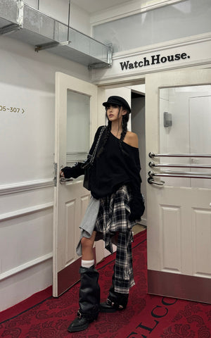 Deconstructed Patchwork Skirt