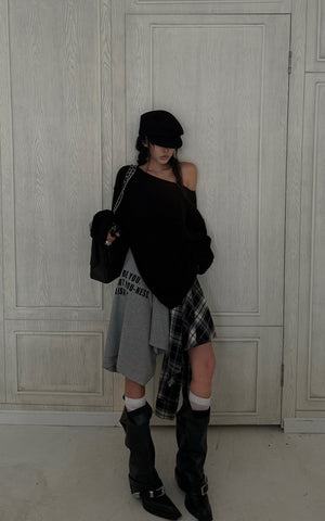 Deconstructed Patchwork Skirt