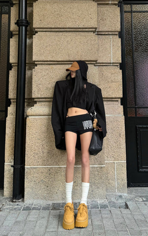 Oversized Double-Breasted Wool Blazer