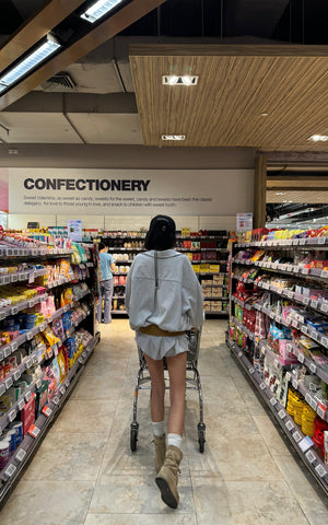 Oversized Shirt Jacket + Layered Shorts Set