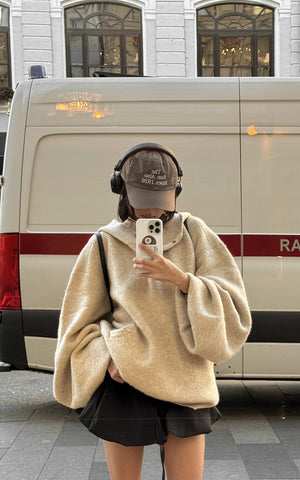 Oversized Hooded Sweater
