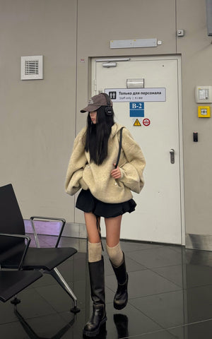 Oversized Hooded Sweater