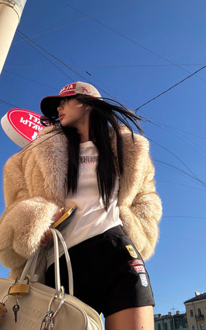 Faux Fur Oversized Coat