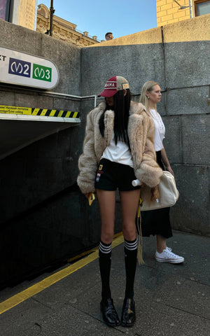 Faux Fur Oversized Coat