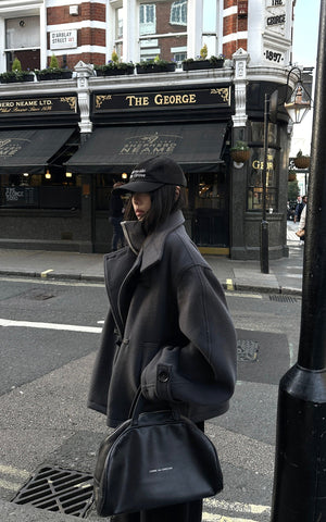 Short Wool Duffle Coat