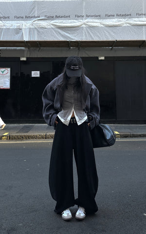 Short Wool Duffle Coat