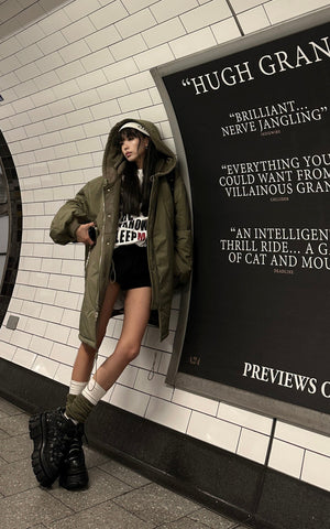 Graphic Print Oversized T-Shirt