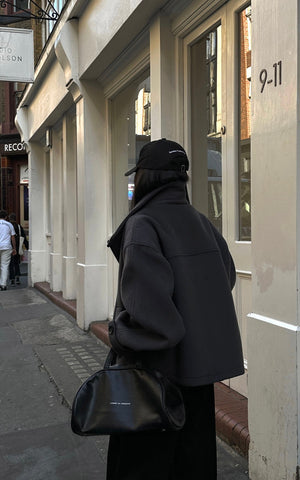 Short Wool Duffle Coat