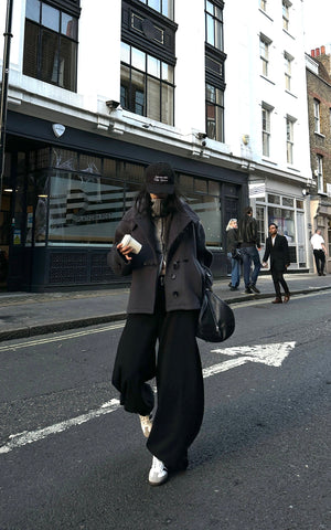 Short Wool Duffle Coat