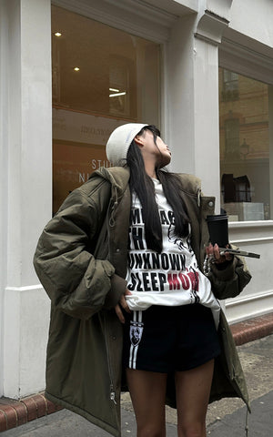 Graphic Print Oversized T-Shirt