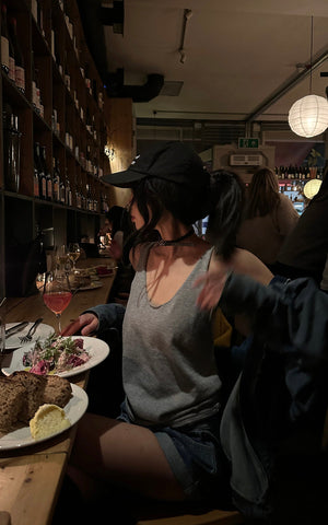 Backless Knit Tank Top