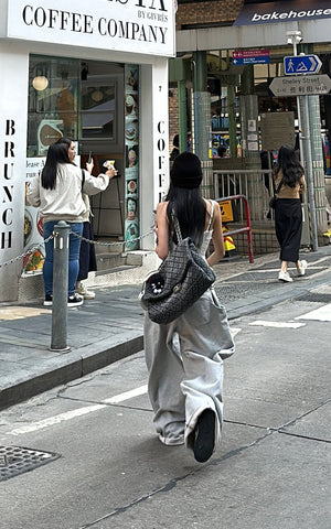 Drawstring Casual Wide-Leg Sweatpants