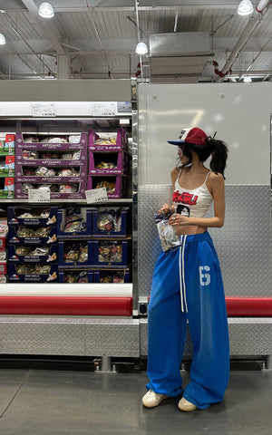 Oversized Wide-Leg Sweatpants