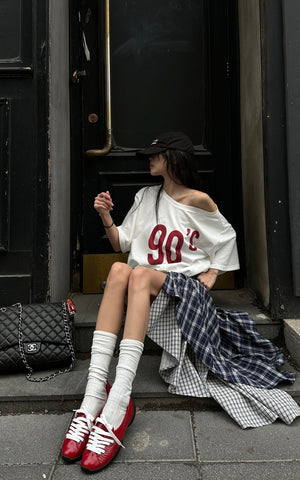 Oversized Off-Shoulder Tee