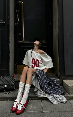 Oversized Off-Shoulder Tee