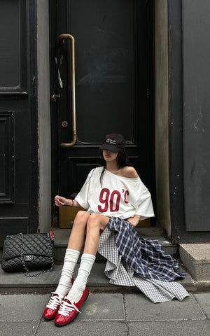 Oversized Off-Shoulder Tee