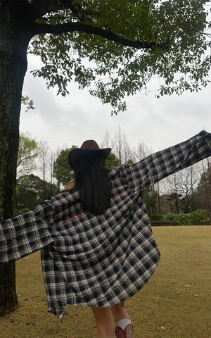 Deconstructed Plaid Shirt