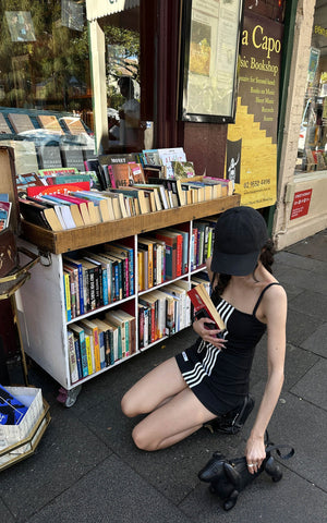 Triple Stripe Minimalist Bodycon Dress