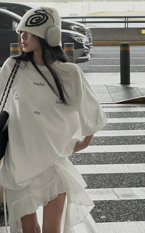 Oversized Cotton Tee