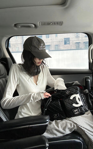 Cutout Layered Long Sleeve Tee