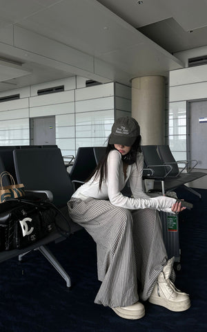 Cutout Layered Long Sleeve Tee