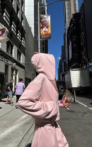 Oversized Hoodie Vest Sweatpants Set