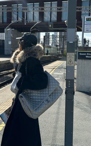 Faux-Fur Hood Cropped Hoodie