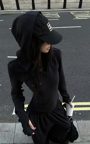 High Waist Wide Leg Pants with Ribbed Waistband and Fluid Silhouette