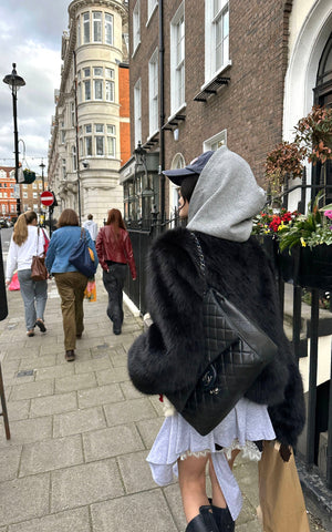 Vintage Logo Oversized Hoodie