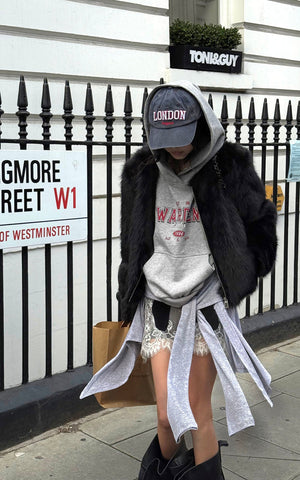 Vintage Logo Oversized Hoodie