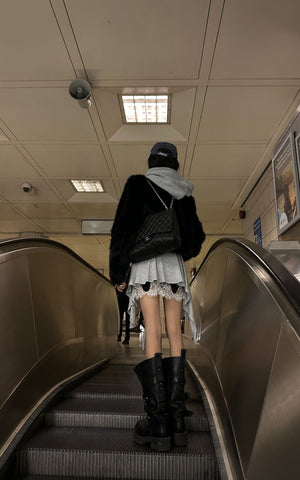 Vintage Logo Oversized Hoodie