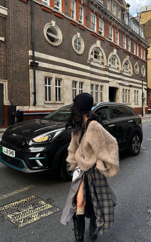 Textured Oversized Knit Sweater